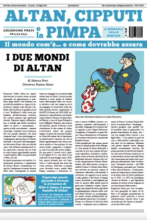 Altan, Cipputi e la Pimpa - IL GIORNALE DELLA MOSTRA